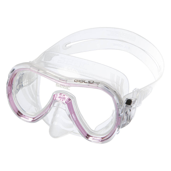 SEAC Giglio Snorkeling and Swimming Soft Silicon Mask, Single Lens