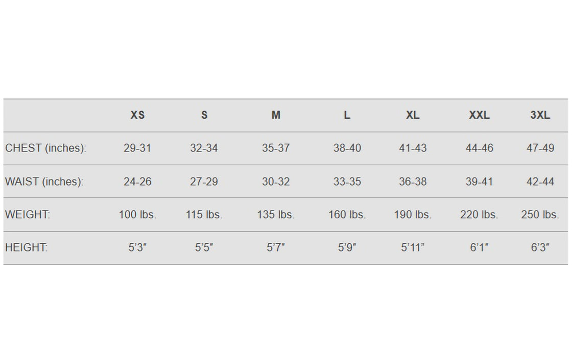 Henderson Hotskins Classic Unisex Spandex Jumpsuit for Diving, Snorkeling, UV Protection