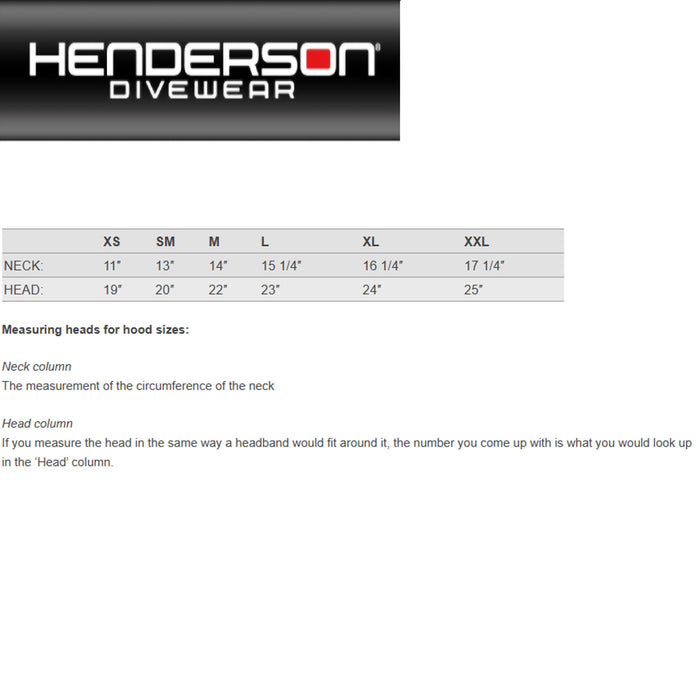 Henderson 7/5mm Greenprene Bibbed Hood