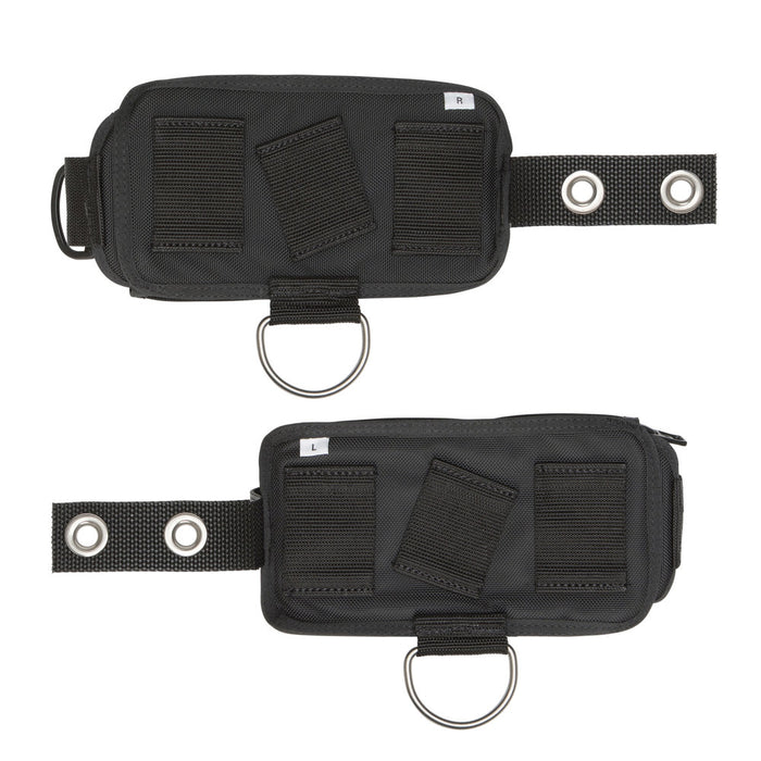 XS Scuba Side-Slide Weight Pockets, Pair