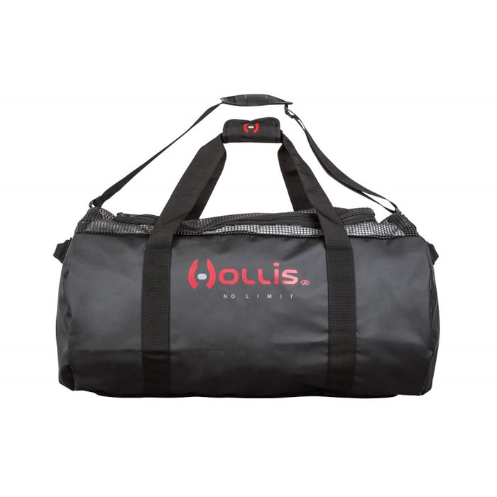 Hollis Mesh Duffle Bag for Scuba Diving and Snorkeling with D-Zip Main Compartment