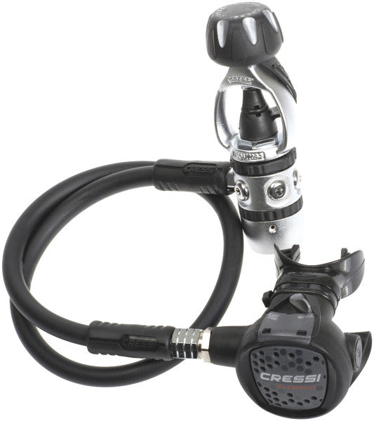 Cressi Patrol BCD Scuba Diving Gear w/ AC2 Compact Regulator, Compact Octo, Donatello Console 2 & GupG Regulator Bag