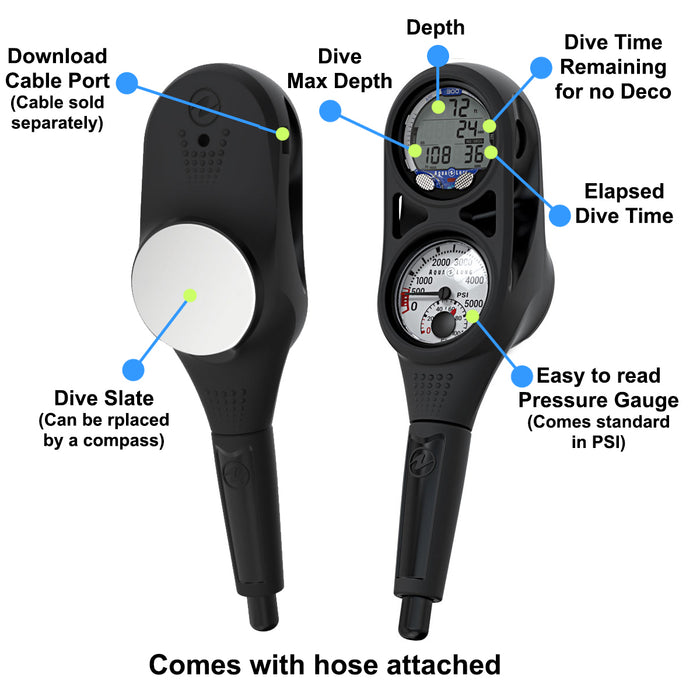 Aqua Lung Assembled Essential Scuba Gear Package Dive Computer BCD Regulator Set