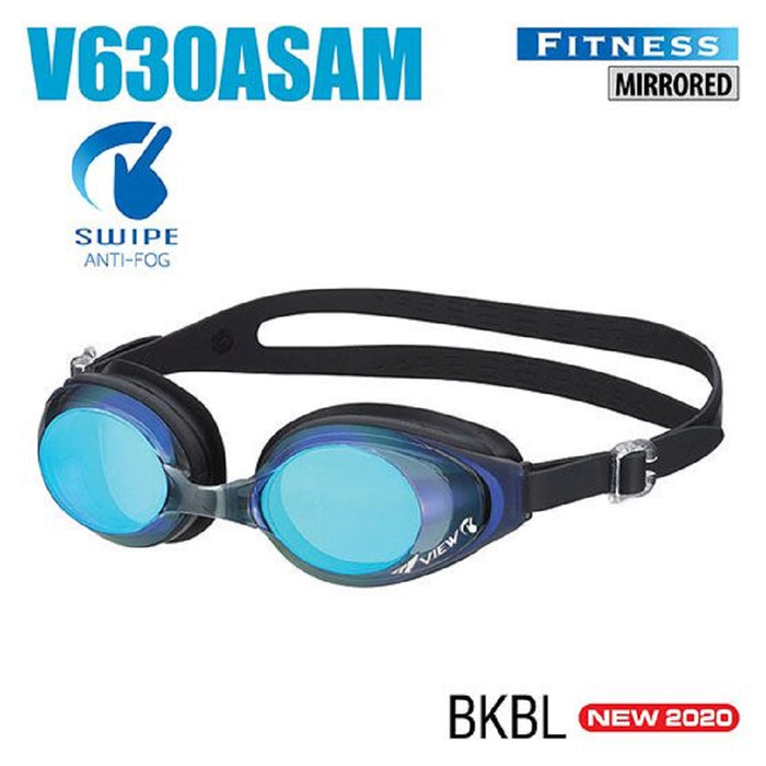 Tusa Swipe Fitness Swimming Goggles with Anti Fog Technology and UV Protection