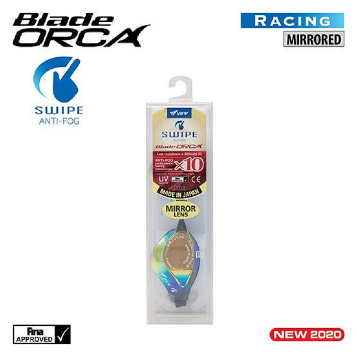 Tusa Swipe Blade Orca Swimming Goggles