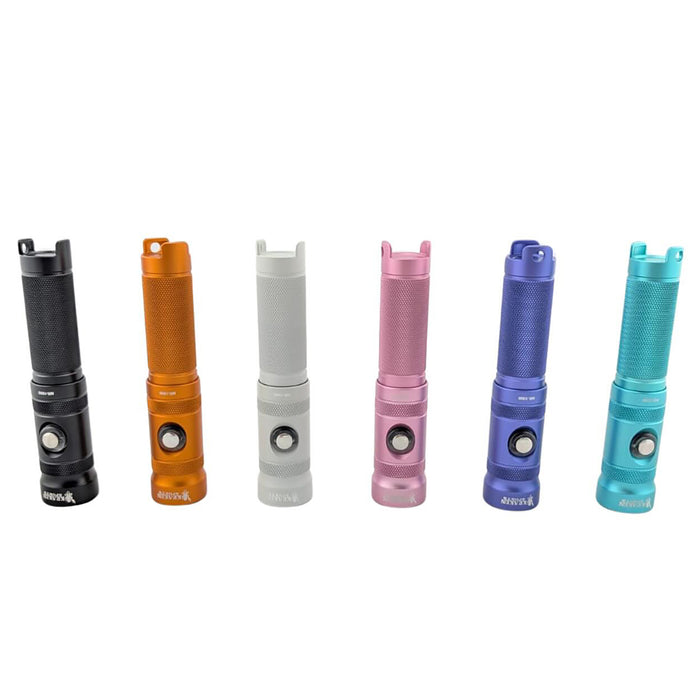 Kraken Sports NR-1000 Back Up Dive Light 1000 Lumens, 330ft/100m Depth Rating, 90 Minutes Burn Time at Full Power