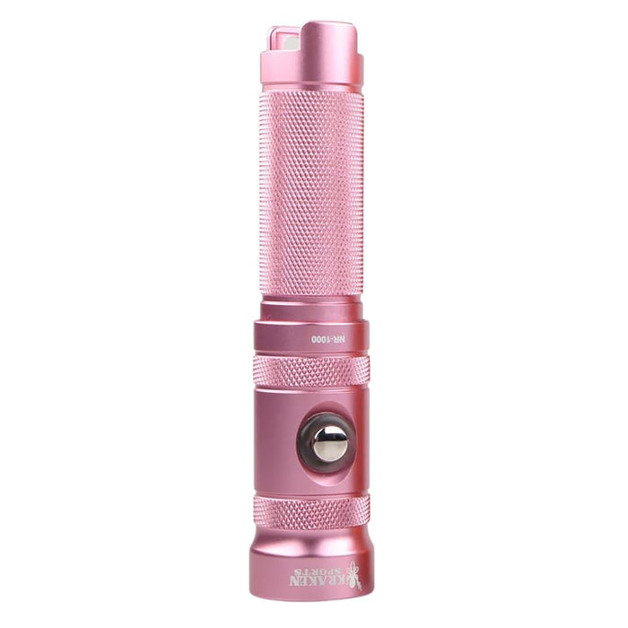 Kraken Sports NR-1000 Back Up Dive Light 1000 Lumens, 330ft/100m Depth Rating, 90 Minutes Burn Time at Full Power