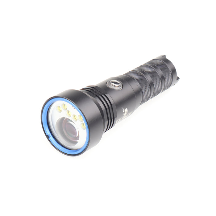 Kraken Sports NR-LEP01 Dive Light – 2500 Lumen Flood & Precision Spotlight, High-Performance Underwater Illumination for Spearfishing, Diving & Exploration