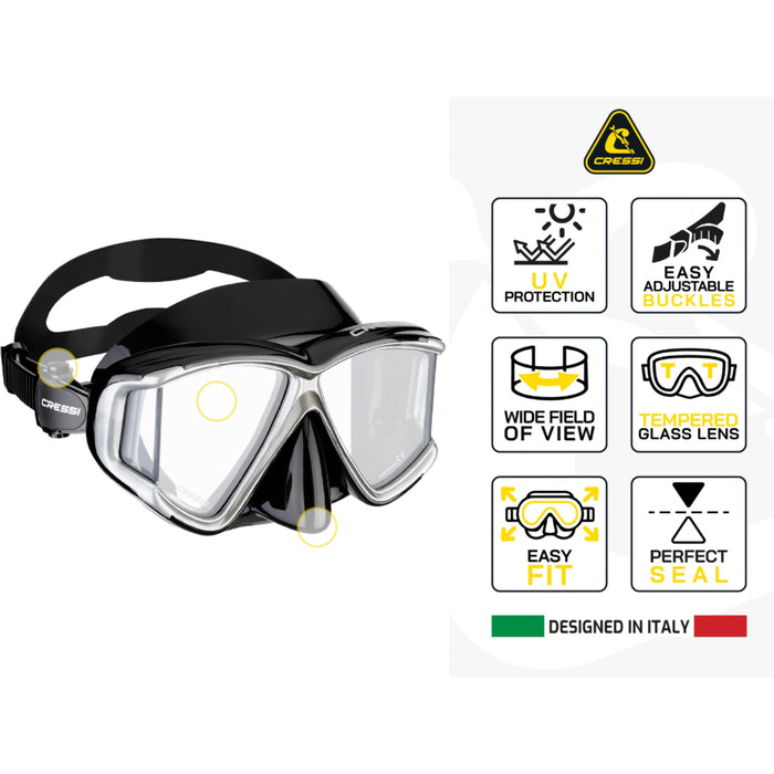 Cressi Liberty Quattro SPE Diving Mask