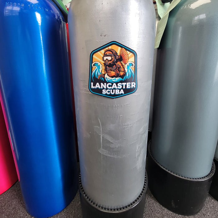 Dive into Style - Lancaster Scuba Center Sticker for Water Enthusiasts - Transfer Sticker