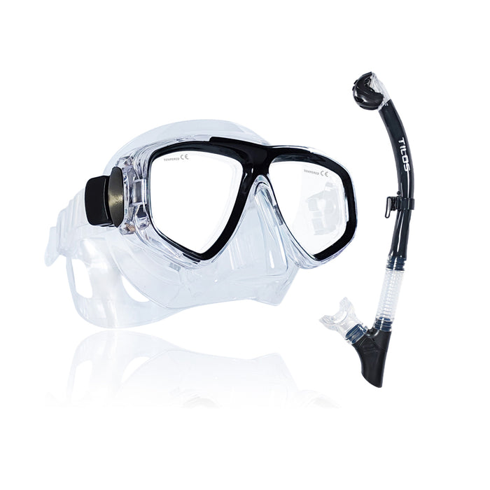 Tilos Fantasia Mask / Orion Dry Snorkel