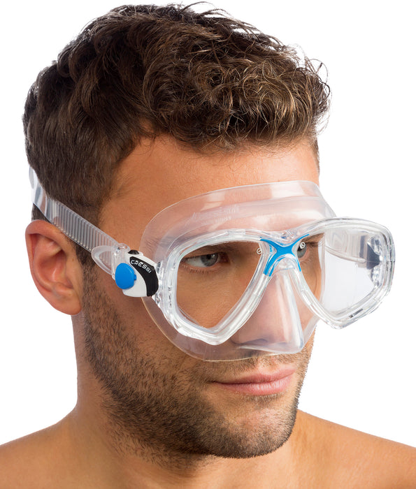 Cressi Marea Adult Small Inner Volume Mask for Scuba, Snorkeling
