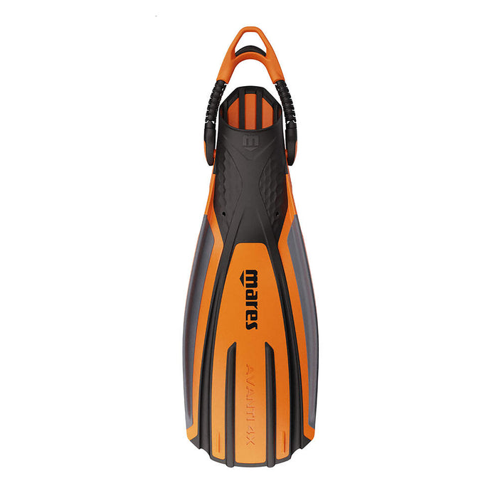 Mares Avanti Quattro 4X – High-Performance Open-Heel Fins with 4-Channel Blade & Bungee Strap