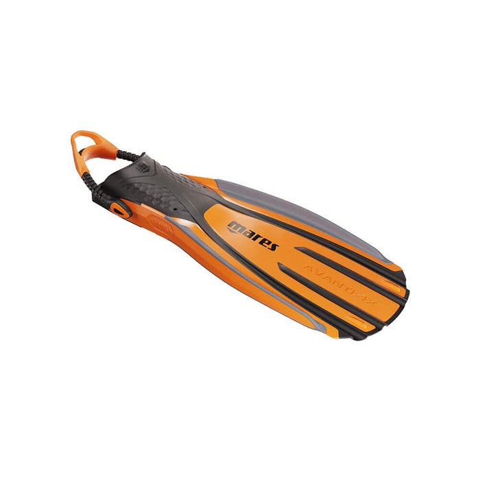 Mares Avanti Quattro 4X – High-Performance Open-Heel Fins with 4-Channel Blade & Bungee Strap
