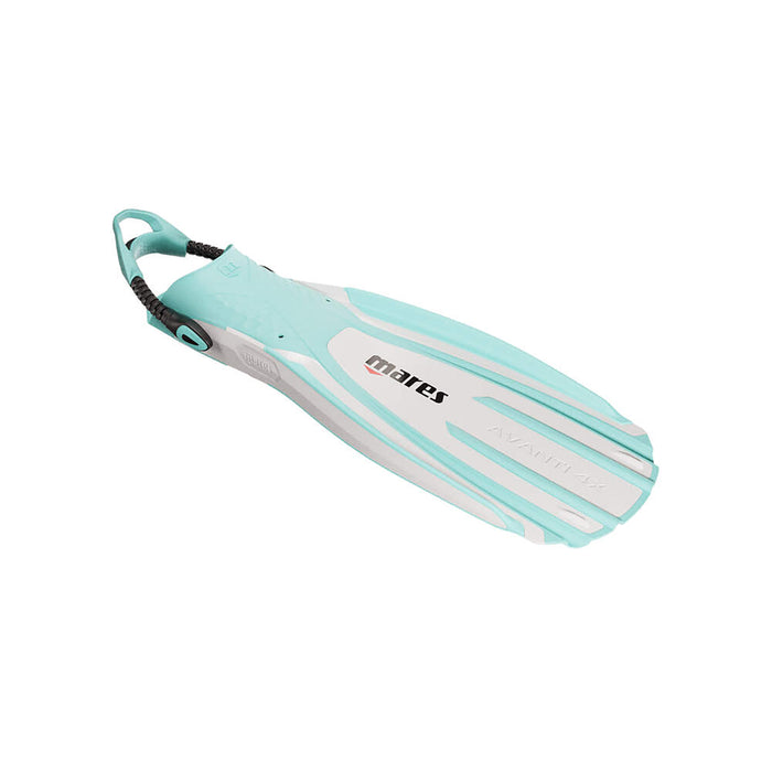 Mares Avanti Quattro 4X – High-Performance Open-Heel Fins with 4-Channel Blade & Bungee Strap