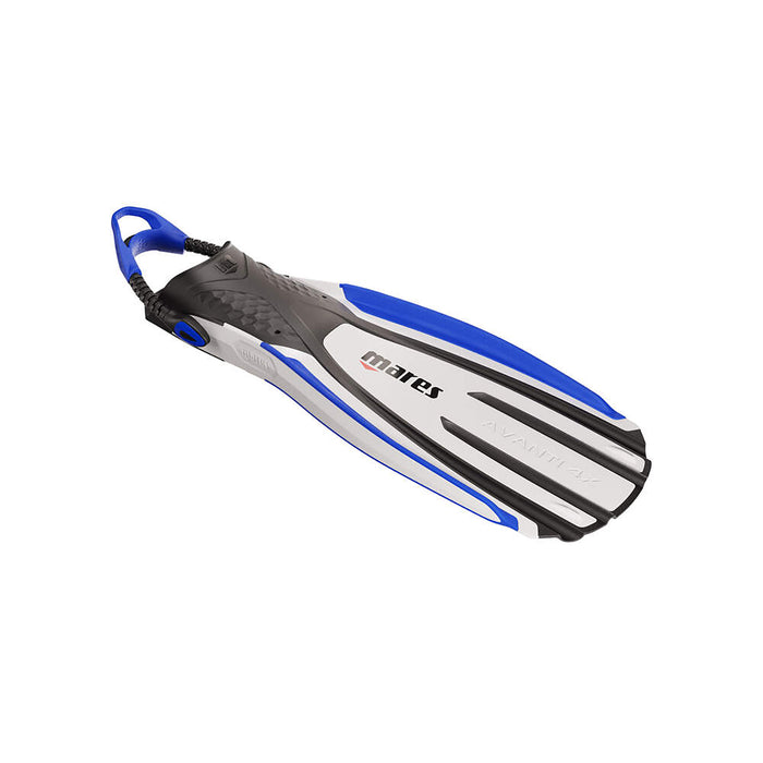 Mares Avanti Quattro 4X – High-Performance Open-Heel Fins with 4-Channel Blade & Bungee Strap