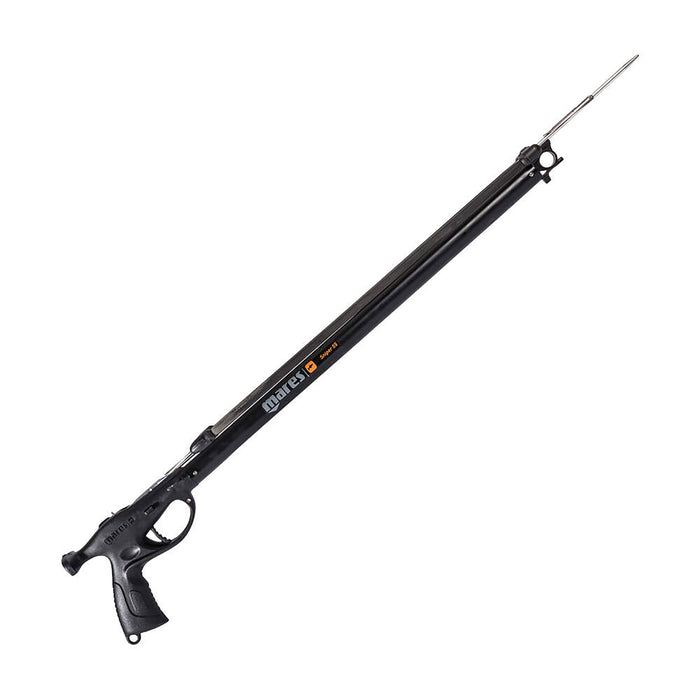Mares Sniper PS Sling Speargun – Anodized Aluminum Barrel, Dual 16mm Bands, 6.5mm Tahitian Shaft with Stainless Steel Release System