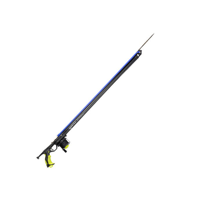 Mares Strike Sling Speargun – 28mm Aluminum Barrel, Stainless Steel Rear Release, 6.5mm Hardened Steel Shaft with Latex Bands & Horizontal Reel