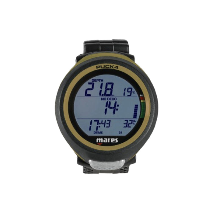 Mares Puck 4 Entry-Level Dive Computer with Easy Navigation