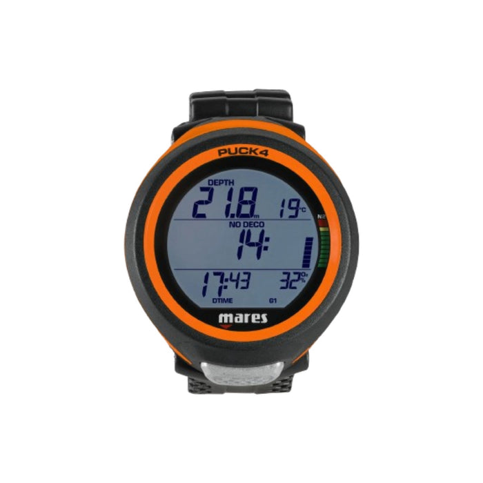Mares Puck 4 Entry-Level Dive Computer with Easy Navigation