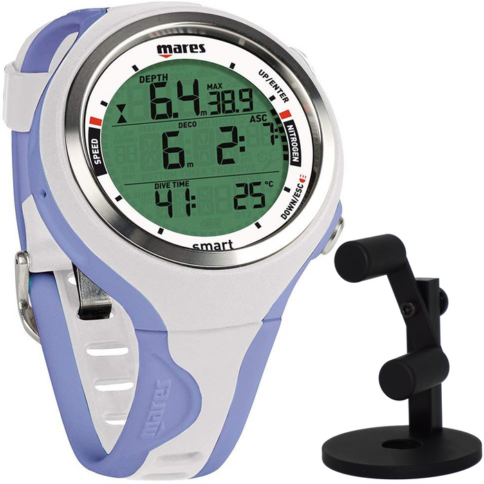 Mares Smart Scuba Diving Wrist Top Computer with Watch Stand