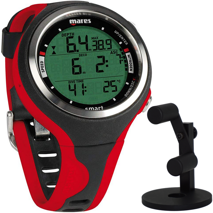 Mares Smart Scuba Diving Wrist Top Computer with Watch Stand