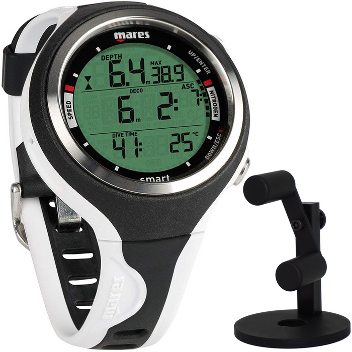 Mares Smart Scuba Diving Wrist Top Computer with Watch Stand