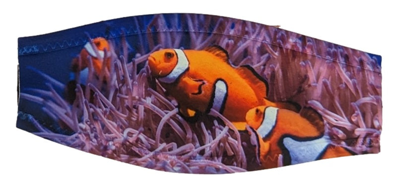 Dive Buddy Originals Mask Strap Covers with Colorful Sublimated Pictures that will Never Fade or Wash Out