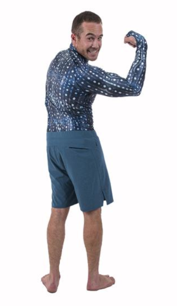 SlipIns Whale Shark Men's Rashguard