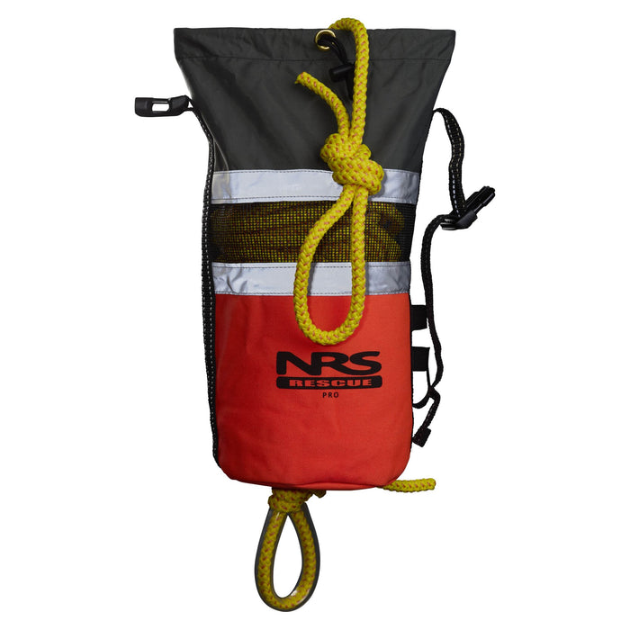NRS NFPA Rope Rescue Throw Bag with 75 ft Sterling Grabline™ Rope – 3/8" Diameter, High-Visibility Cordura® Bag, Floating Rescue Line
