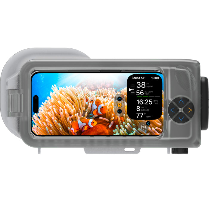 Oceanic+ Dive Housing – Transform Your iPhone into an Advanced Underwater Camera & Dive Computer