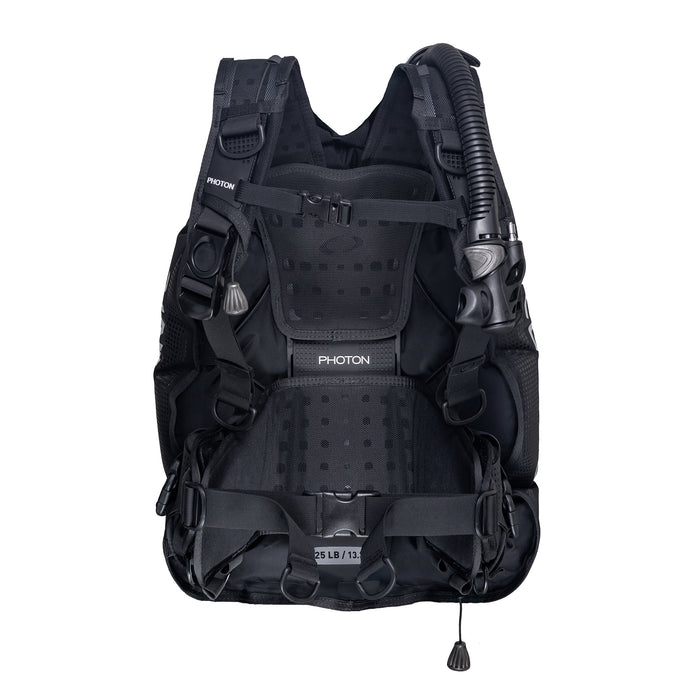 Oceanic Photon Air Men’s Buoyancy Compensator – Lightweight Travel BCD with Rear-Inflation, Modular System & Quick-Dry 3D Mesh