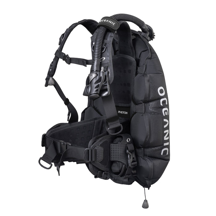 Oceanic Photon Air Men’s Buoyancy Compensator – Lightweight Travel BCD with Rear-Inflation, Modular System & Quick-Dry 3D Mesh