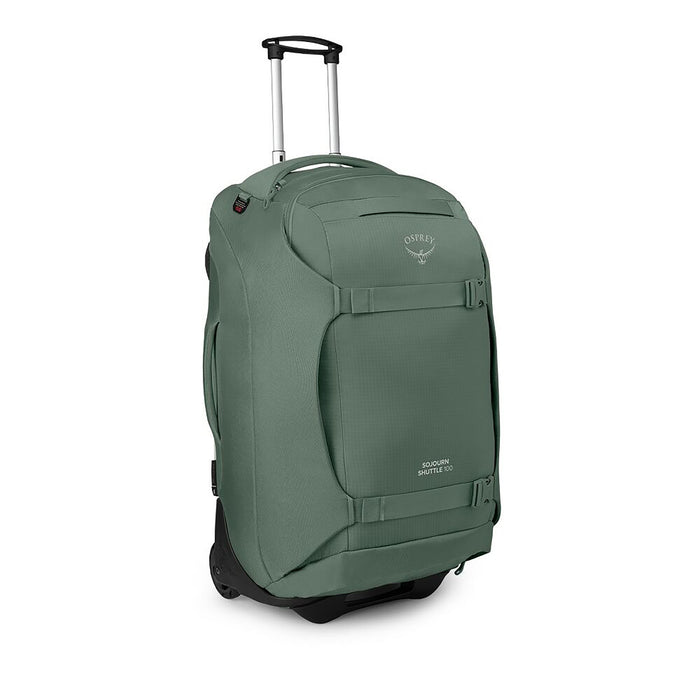 Osprey Sojourn Shuttle Wheeled Duffle Bag - Rugged Travel Gear with HighRoad Chassis, 110 mm Wheels & Boot Bin