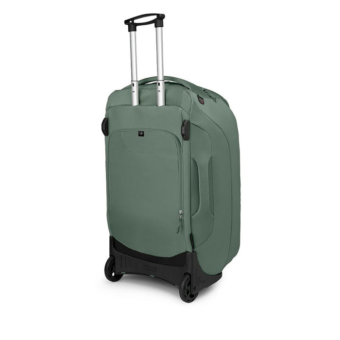 Osprey Sojourn Shuttle Wheeled Duffle Bag - Rugged Travel Gear with HighRoad Chassis, 110 mm Wheels & Boot Bin