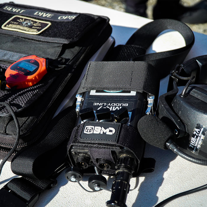 Ocean Technology Systems MK7 OPS Harness – Tactical Cordura Comms Harness for MK7 Buddy Line Unit