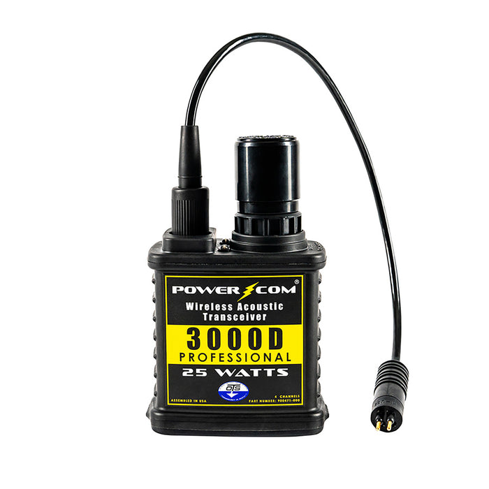 Ocean Technology Systems PowerCom 3000D Wireless Diver Communication Unit – 4 Channel, 25W with Scrambler Mode