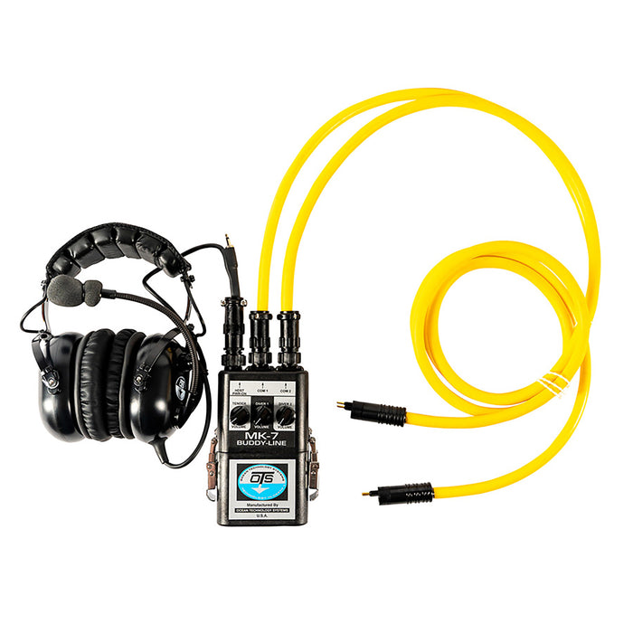 Ocean Technology Systems Floating Communication Cable – 165 ft Assembled with AMP-4M to OTS-4P Connectors (Buoyant Dive Cable)
