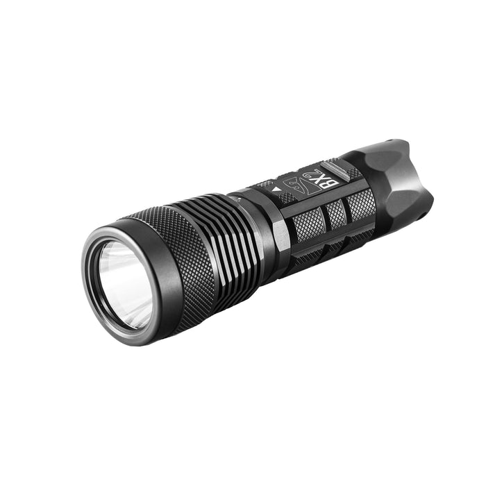 Ocean Technology Systems BX2 Handheld Dive Light – 1000 Lumen LED with Rechargeable Battery & QRM Compatibility