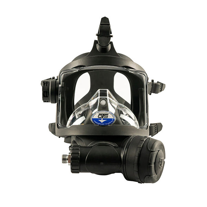 Ocean Technology Systems Guardian Full Face Mask 1.1 with ABV-1, LP Hose & Mask Bag - Rugged Dive Mask with Removable 2nd Stage & Fog-Free Visor