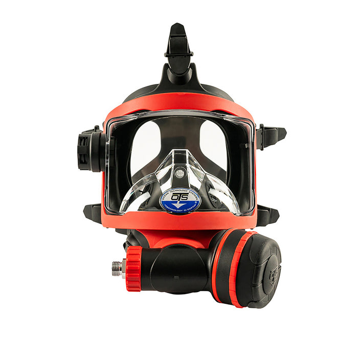 Ocean Technology Systems Guardian Full Face Mask 1.1 with ABV-1, LP Hose & Mask Bag - Rugged Dive Mask with Removable 2nd Stage & Fog-Free Visor
