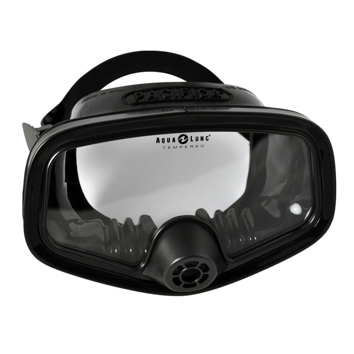 Aqua Lung Pacifica Mask, Black Silicone