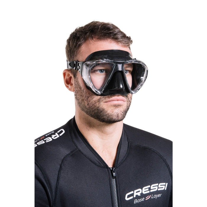 Cressi Penta+ Scuba Diving Mask-Four Lenses and Enhanced Visibility