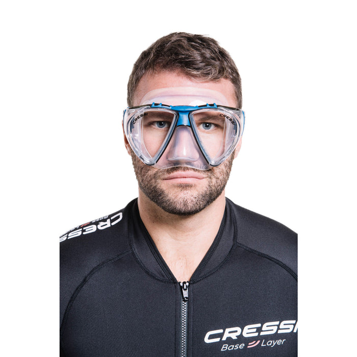 Cressi Penta+ Scuba Diving Mask-Four Lenses and Enhanced Visibility