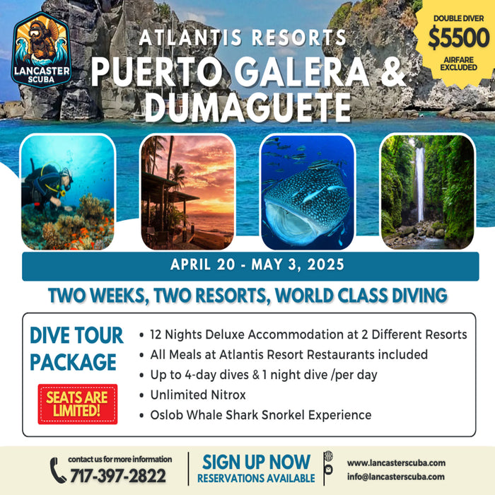 Travel 2025 Philippines Atlantis Resorts, Puerto Galera & Dumaguete, April 20 - May 3, 2025