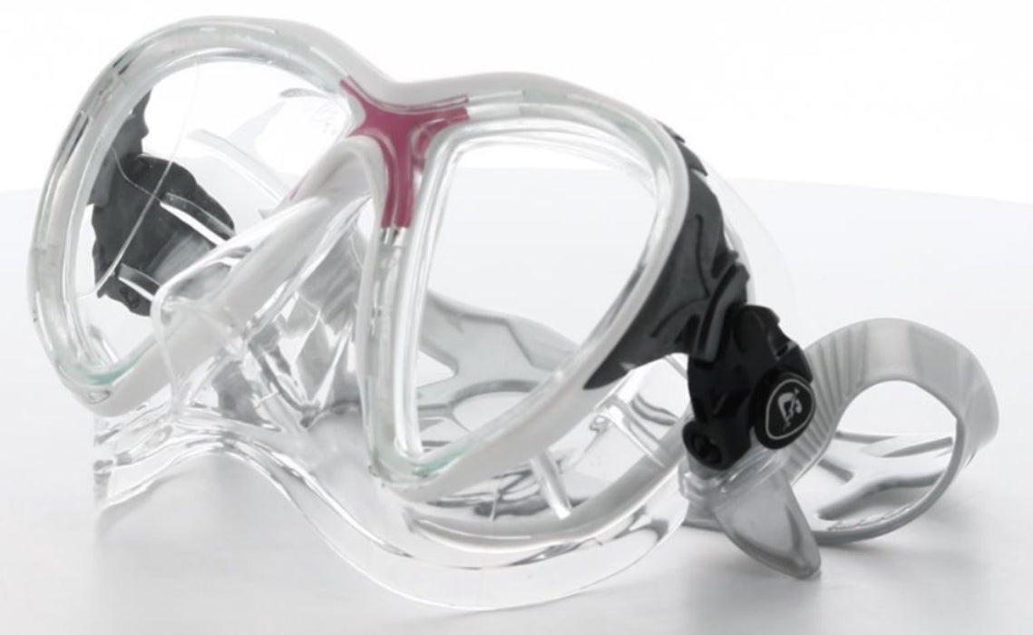 Cressi Adult High-End Scuba Diving Mask, Made in the Revolutionary Crystal Silicone - Big Eyes Evolution Crystal: Made in Italy