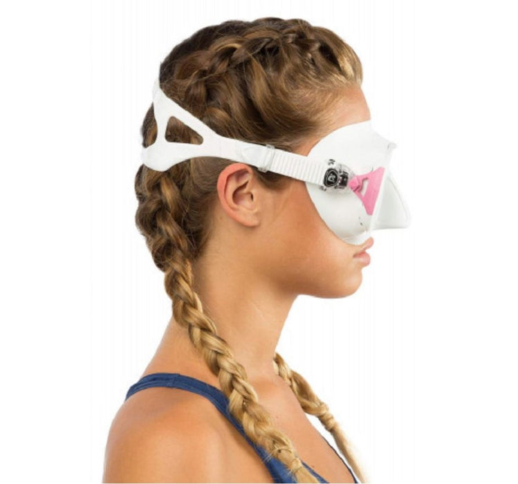 Cressi Adult High-End Scuba Diving Mask, Made in the Revolutionary Crystal Silicone - Big Eyes Evolution Crystal: Made in Italy