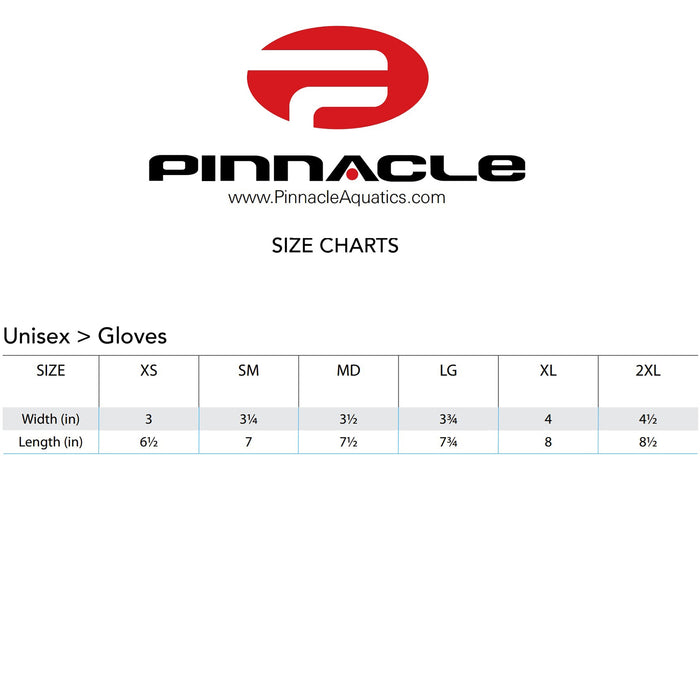 Pinnacle 5mm /4mm Merino Lined Neo 5 Glove