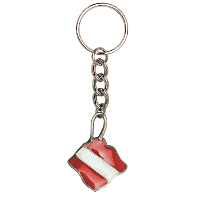 Innovative Scuba Concepts Pewter Keychain