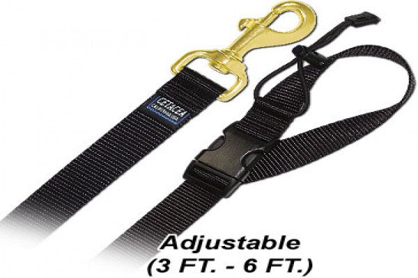 Cetacea 1" 6 Foot Adjustable Q.R. Leash